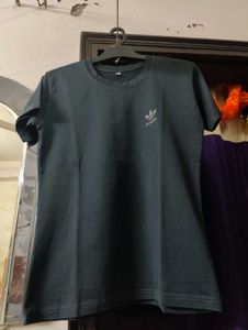 Adidas Prussian blue t-shirt for unisex