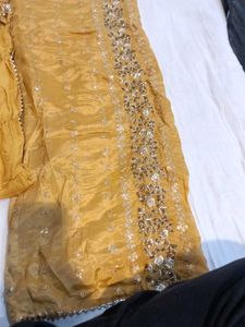 Golden Salwar Kameez