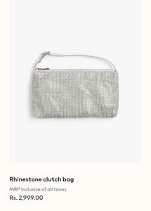 Sparkly Rose Gold Shoulder Bag