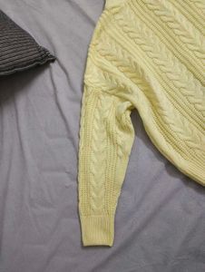 Yellow Knit Sweater