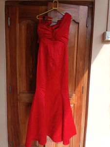 Red Mermaid Dress