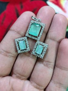 Elegant Earrings With Pendant