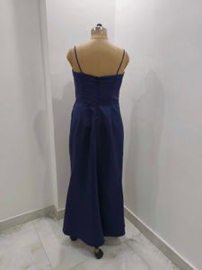 Elegant Navy Blue Gown