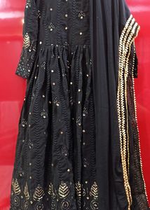 Black Sequence Gown