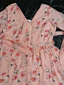 Floral Chiffon Dress