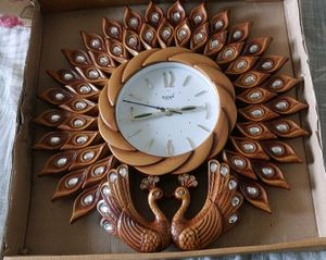 Classic Wooden Look Wall Clock