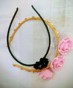 Cute Flower Headbands - Set of 2