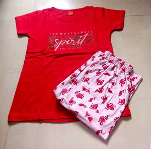 Very New Women Nightsuit(size S)
