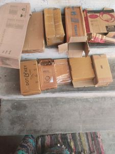 10 Cardboard Boxes &amp; Courier Covers