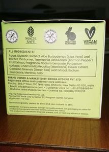 Sirona , Aloevera Post Wax And Shave Gel , Dermatologically Tested