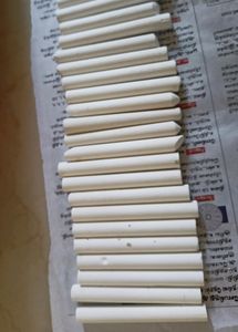 Camel Dustless White Chalk Pieces - 40 Piece