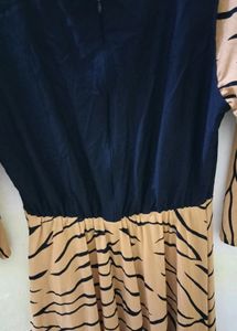 Leopard Print Long Maxi Dress.