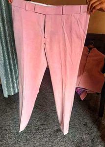 Elegant Pink Jacket Set