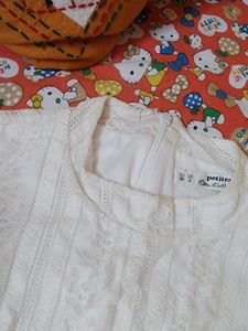 short White Lace Dress