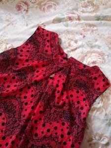 Red Polka Dot Tunic