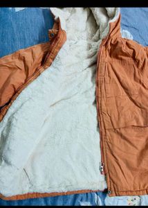 Tan Hooded Jacket