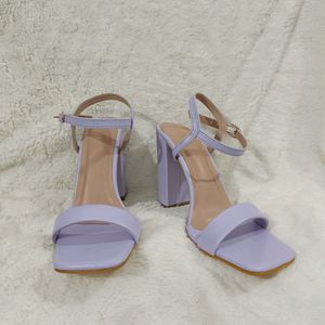 Blocked High Heels
