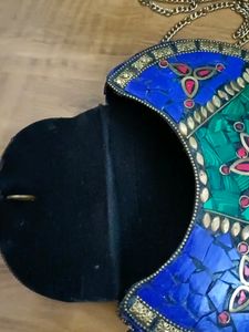 Vitange Stone Work Sling Bag..