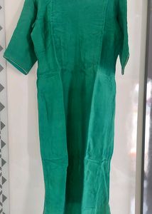 Green Plan Kurta Set