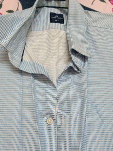 Men&#39;s Blue Checked Shirt