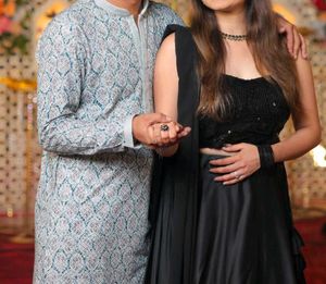 Designer Black Embellished Lehanga