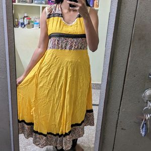 Yellow Kurti