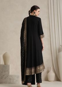 Elegant Black Kurta Set