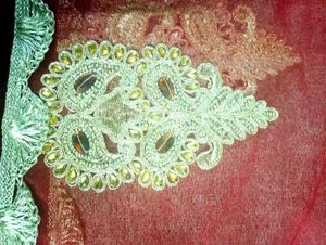 Embroidered Wedding Dupatta