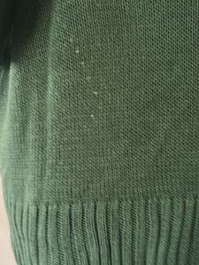 Floral Embroidered Green Cardigan