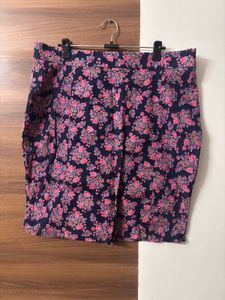 Floral Print Skirt