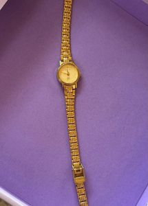 Sonata Gold Watch