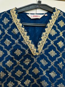 Elegant Blue Kurta Set