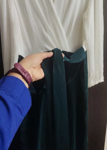 Forever new Jumpsuit - Green and Cream