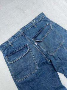 Wide Leg Denim Jeans