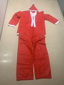 Fixed Price Santa Claus Full Suit With Beard &amp; Cap