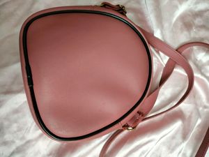 Aesthetic Pink Women Crystal Sling Bag