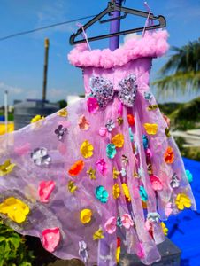 Lavender Birthday Princess Gown