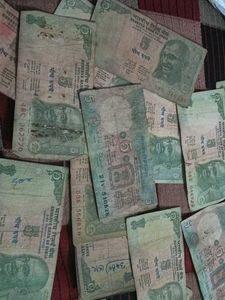 5 Rupees Notes Used Condition