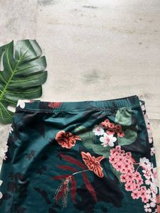 Floral Print Skirt