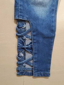 Floral Top &amp; Jeans Set