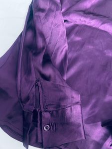 Party Wear Satin Shirt 💟
