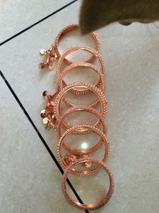 new Rose Gold Bangles