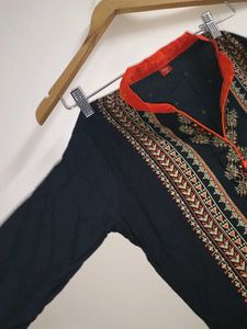 Elegant Embroidered Kurta
