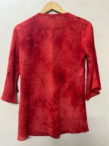 Red Tunic Top