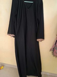 Elegant Black Abaya