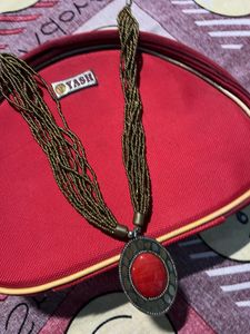 Elegant Kundan Necklace Set