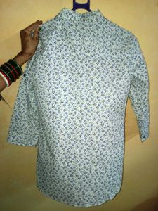 Floral Print Button-Down Shirt
