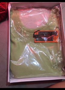 Green Beautiful Kurta New
