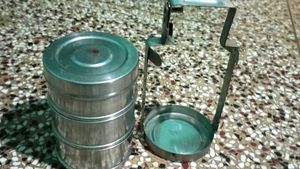 Vintage Stainless Steel Tiffin Carrier