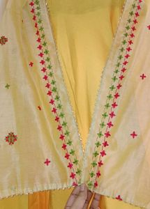Yellow Kurta Set &amp; Dupatta